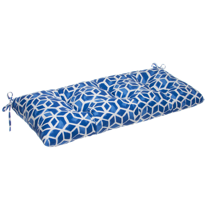 Rosecliff Heights Tufted Indoor/Outdoor Loveseat Cushion Wayfair